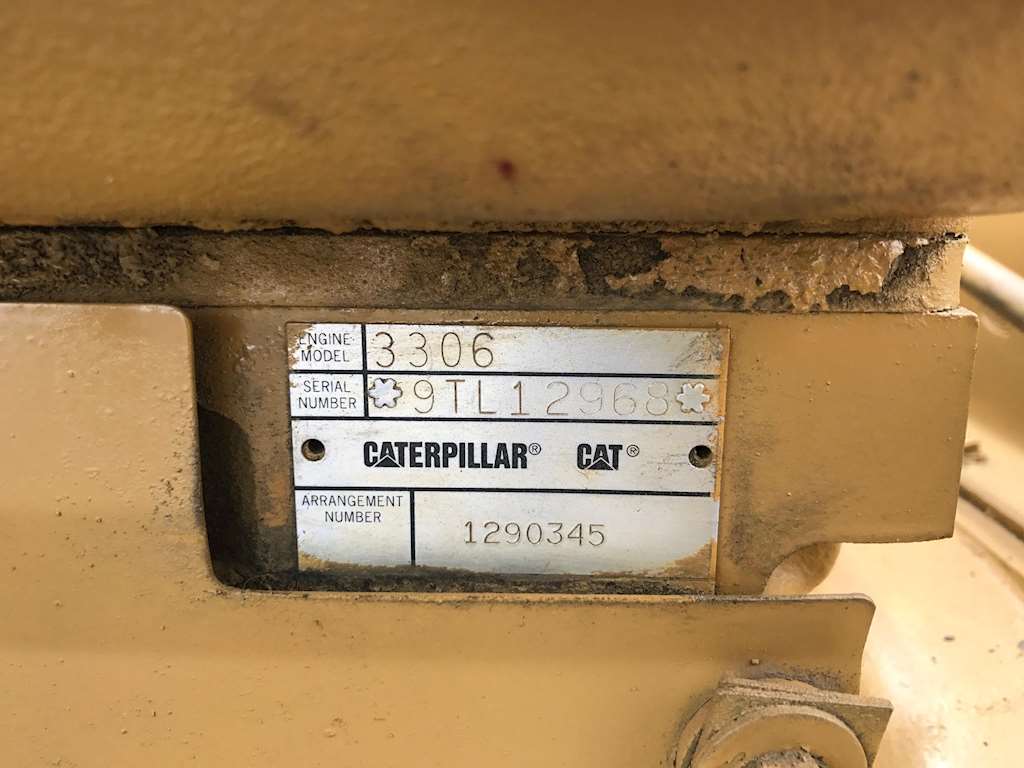 caterpillar 3406b serial number location